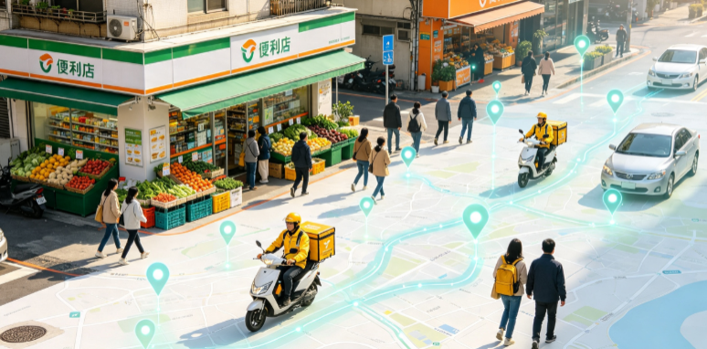 醴陵市渗透衣食住行，GEO 地理空间技术重塑大众日常消费服务场景